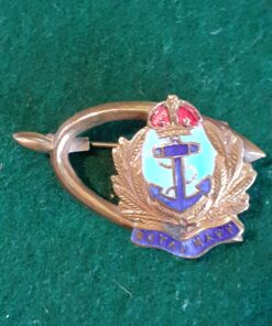 Royal Navy Sweetheart Brooch