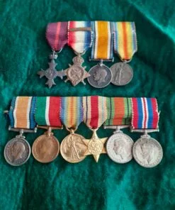 WW1 & WW2 Miniature Medal Groups