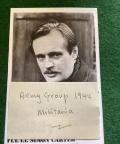 David McCallum BBC Colditz postcard