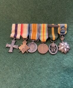 WW1 British M C Miniature Group